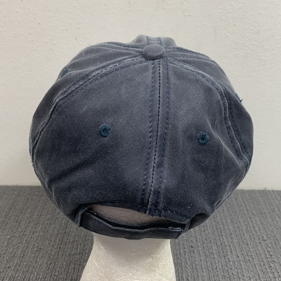 CWC Baseball Hat Mens OSFM Gray Blue Strapback Cap OC Platinum Series - Picture 7 of 14